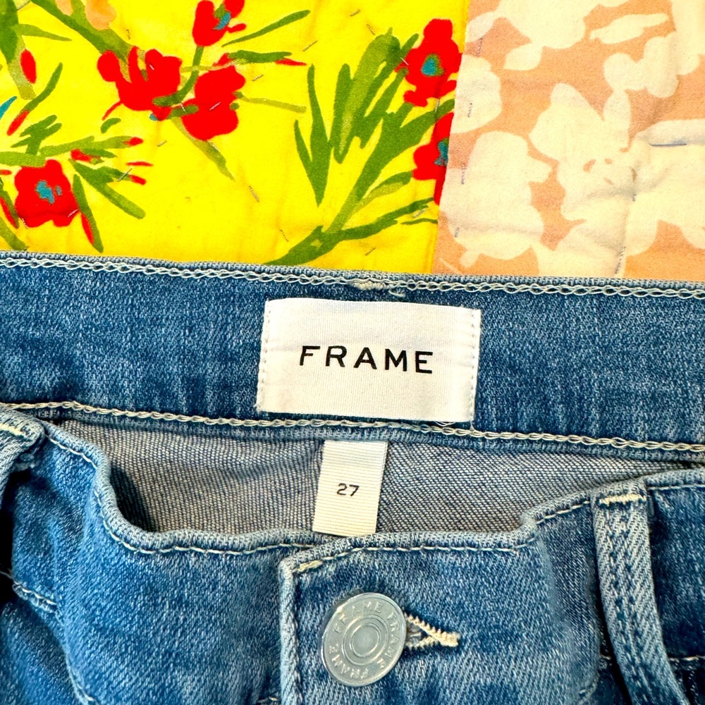 Cute Frame Le Slim Palazzo Jeans, size 27